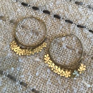 Gold Hoop Earrings ⭐️
